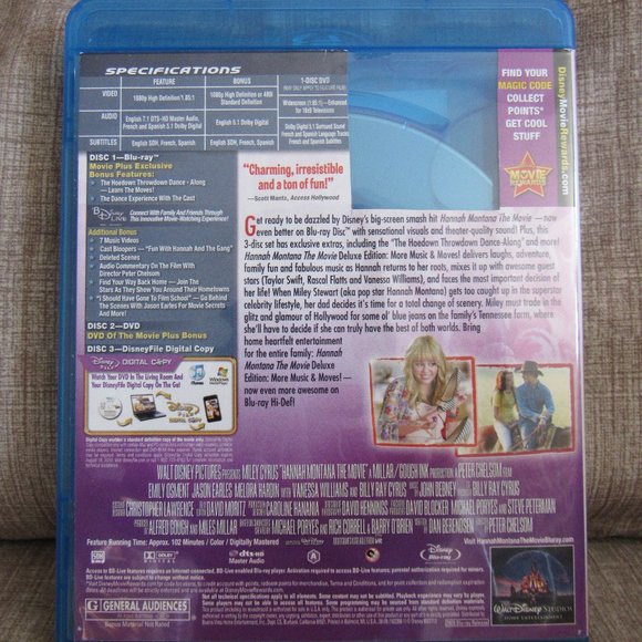 Hannah Montana The Movie Blu-ray - Picture 2 of 4